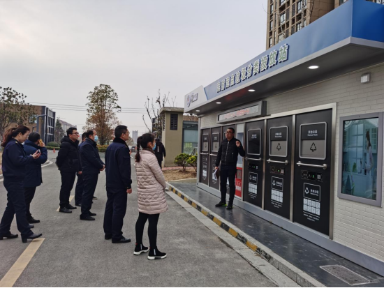 華展貓先生，智能垃圾分類收集房，垃圾分類房廠家