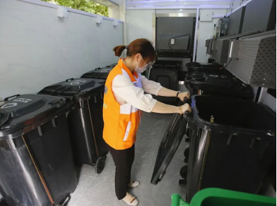 貓先生，智能垃圾分類設(shè)備，垃圾房廠家，定時定點垃圾收集點