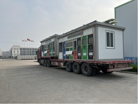 貓先生垃圾分類設(shè)備廠家，智能垃圾房，小區(qū)垃圾分類點(diǎn)建設(shè)