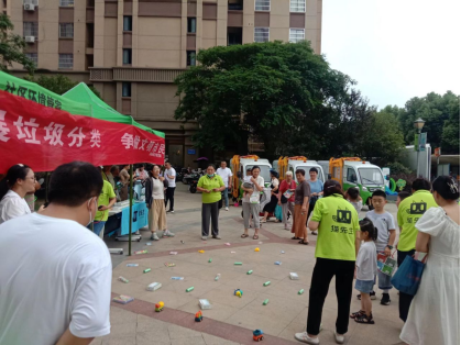 貓先生垃圾分類，項目運營，垃圾分類宣導活動，垃圾分類志愿活動