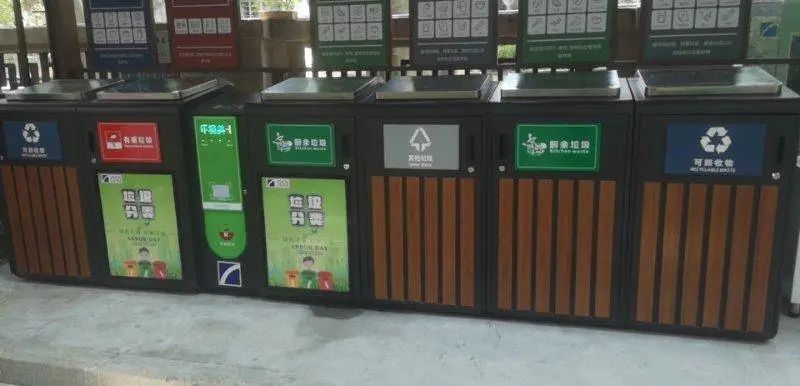 貓先生智能垃圾分類亭，定時定點垃圾收集點 ，垃圾亭生產(chǎn)廠家