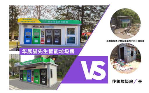 智能分類垃圾房，清潔小屋，垃圾分類收集站生產(chǎn)廠家
