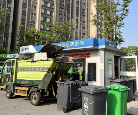 江蘇貓先生智能分類垃圾房，清潔小屋，垃圾分類收集站生產(chǎn)廠家